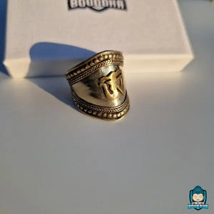 Bague-Tibetaine-Mantra-en-cuivre-signe-om-mani-padme-hum-anneau-ouvert-taille-ajustable-La-Maison-de-Bouddha