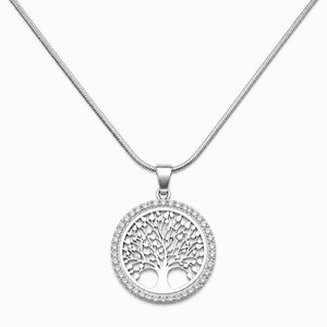 Collier Arbre de Vie Couleur argent