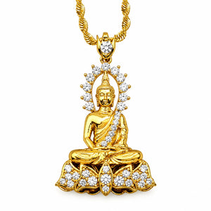 Collier Bouddha Or La Maison de Bouddha