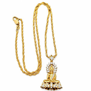Collier Bouddha Or La Maison de Bouddha
