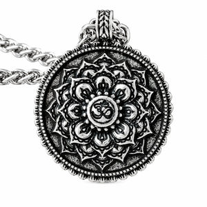 Collier Charms Lotus Blanc La Maison de Bouddha