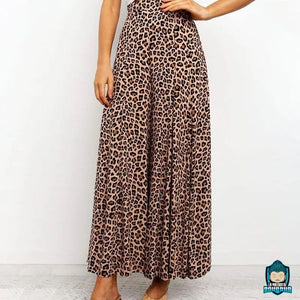 Pantalon-Fluide-Leopard-imprime-large-coton-polyester-Femme-La-Maison-de-Bouddha