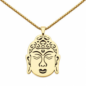 Pendentif Bijou Bouddha Doré La Maison de Bouddha