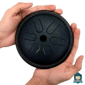 Petit-Handpan-6-Notes-+-Baguettes-à-langues-d-acier-La-Maison-de-Bouddha