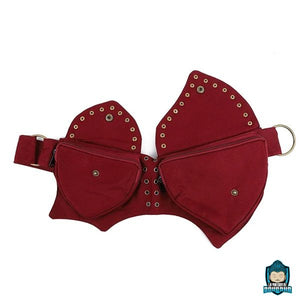 Sac-Ceinture-Ethnique-Brode-pour-Femme-versions-vin-noir-café-poches-fermeture-éclair-La-Maison-de-Bouddha