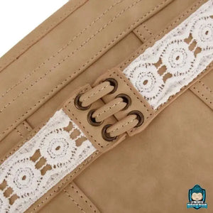 Sac-Ethnique-Boheme-Chic-Ruban-Dentelle-version-beige-ou-camel-bandoulière-réglable-bande-de-dentelle-et-lacet-de-fermeture-La-Maison-de-Bouddha