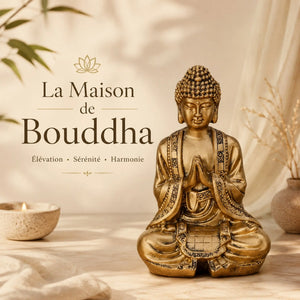 Statue Bouddha en Méditation La Maison de Bouddha