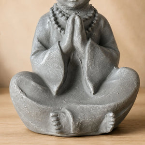 Statuette Moine Bouddhiste en Résine La Maison de Bouddha