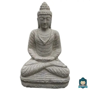 Bouddha en Pierre 80 cm La Maison de Bouddha