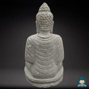 Bouddha en Pierre 80 cm La Maison de Bouddha