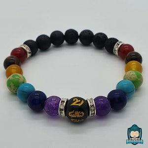 bracelet 7 chakras La Maison de Bouddha