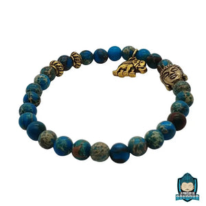 Bracelet Bouddha Bleu Turquoise  La Maison de Bouddha