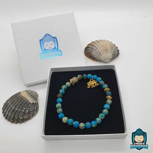 Bracelet Bouddha Bleu Turquoise  La Maison de Bouddha