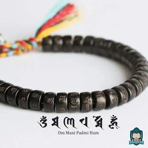 Bracelet Tibétain Bouddhiste Mantra De Grande Compassion La Maison de Bouddha
