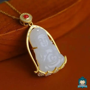 Collier Bouddha Jade