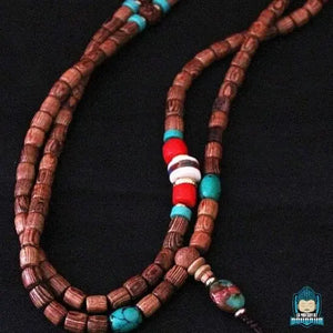 Collier Mala Tibétain Bouddhiste La Maison de Bouddha