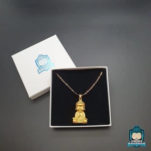Collier Petit Bouddha Zen Doré La Maison de Bouddha