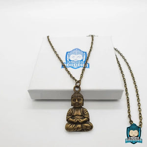 Collier de Bouddha Porte Bonheur Bronze La Maison de Bouddha