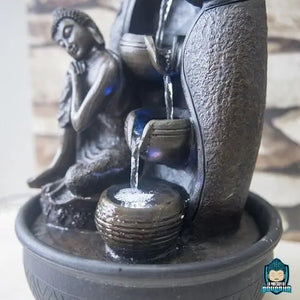 Fontaine Bouddha krishna en Résine  La Maison de Bouddha