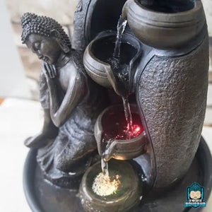 Fontaine Bouddha krishna en Résine  La Maison de Bouddha
