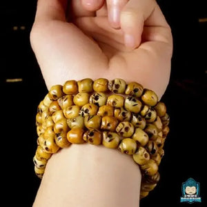 Mala Tibétain Tête de Mort La Maison de Bouddha