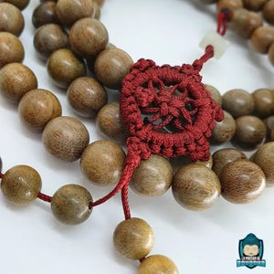 Mala tibétain en bois de santal La Maison de Bouddha
