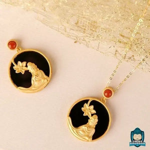 Pendentif Bouddha Tourmaline