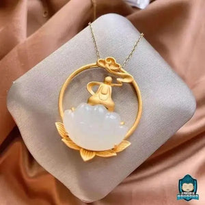 Pendentif Jade Bouddha