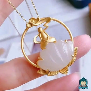 Pendentif Jade Bouddha