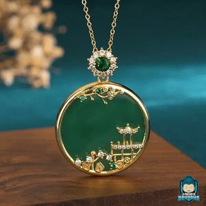 Pendentif Jade Chinois