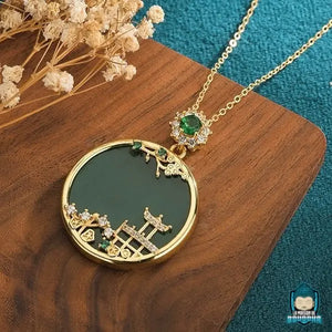 Pendentif Jade Chinois