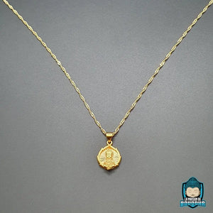 Petit Pendentif Bouddha Doré  La Maison de Bouddha