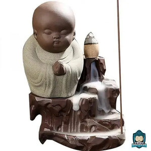 Porte Encens Moine Bouddhiste La Maison de Bouddha