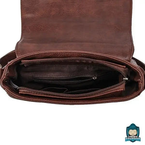 Sac-Bandouliere-Besace-Cuir-Marron-Synthetique-Motif-Ethnique-interieur-sac-doublure-polyester-multi-poches-zip