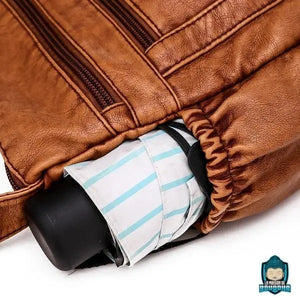 Sac Cuir Bandoulière Besace Femme Marron Clair Sacs à main La Maison de Bouddha