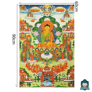 Shakyamuni Thangka La Maison de Bouddha