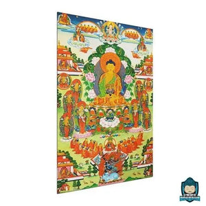 Shakyamuni Thangka La Maison de Bouddha