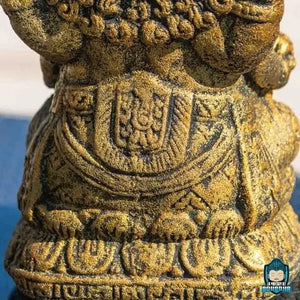 Statue Ganesh Résine Doré La Maison de Bouddha