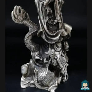 Statue de Bouddha en Cuivre Blanc