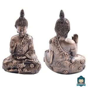 Statuette Bouddha Assis Mudra Abhaya Style Thaïlandais La Maison de Bouddha