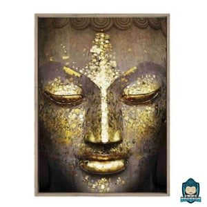Tableau Bouddha Or La Maison de Bouddha
