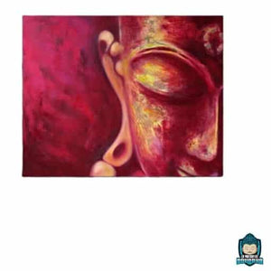 Tableau-Bouddha-Rouge-Amitabha-toile-bouddhiste-imprimee-polycoton-canvas-La-Maison-de-Bouddha