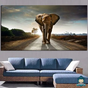 Tableau Éléphant Zen Bouddha La Maison de Bouddha