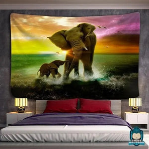 Tenture Eléphant
