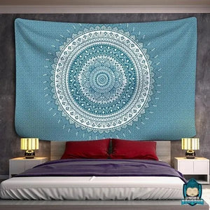 Tenture-Murale-Bleue-mandala-de-meditation-tapisserie-en-polyester-La-Maison-de-Bouddha