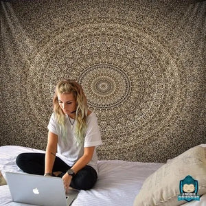 Tenture Murale Indienne Mandala