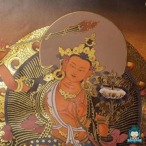 Thangka-Manjushri-bouddhisme-La-Maison-de-Bouddha