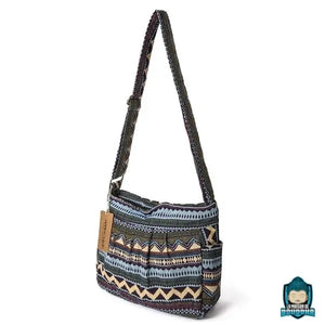 sac en coton ethnique Hobo Motif Aztèque Sacs à main La Maison de Bouddha
