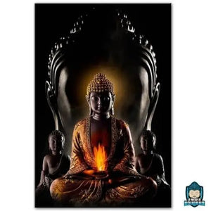 Toile Bouddha Moderne La Maison de Bouddha