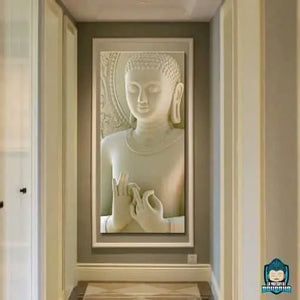 Toile Déco Bouddha dharmacakra-mudr La Maison de Bouddha